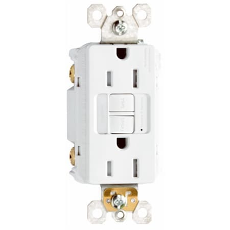 Nextgen 1597NTLTRWCC4 15A White Decorator Combination Night Light & Self Testing Tamper Resistant NE136317